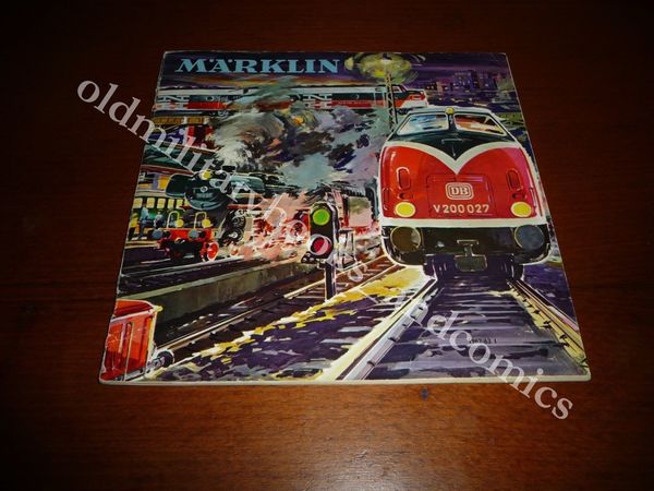 CATALOGO MARKLIN 1962/63 IN ITALIANO CON LISTINO PREZZI BUONE CONDIZIONI