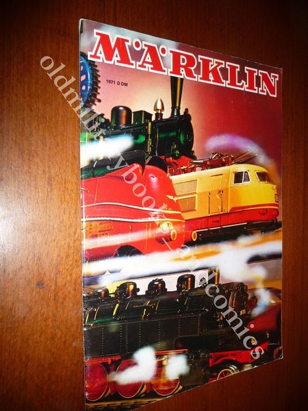 CATALOGO MARKLIN 1971 IN TEDESCO SENZA LISTINO PREZZI PERFETTE CONDIZIONI
