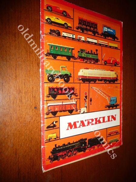 CATALOGO MARKLIN 1972 IN ITALIANO CON LISTINO PREZZI DISCRETE CONDIZIONI