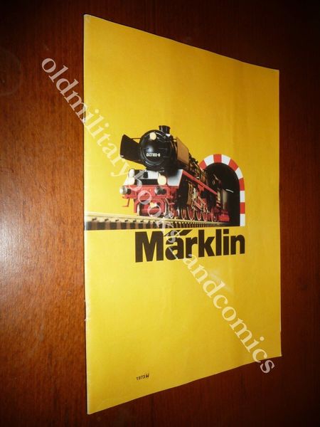 CATALOGO MARKLIN 1973 IN TEDESCO SENZA LISTINO PREZZI PERFETTE CONDIZIONI