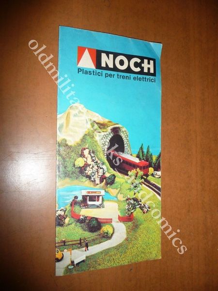 NOCH MINI CATALOGO MODELLISMO FERROVIARIOPLASTICI ACCESSORI 1960 SCALA 1/87 H0