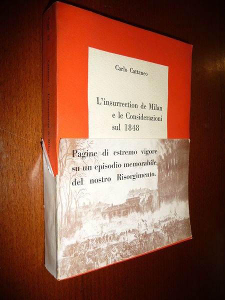 L'INSURRECTION DE MILAN E LE CONSIDERAZIONI SUL 1848 CATTANEO ERRORI …