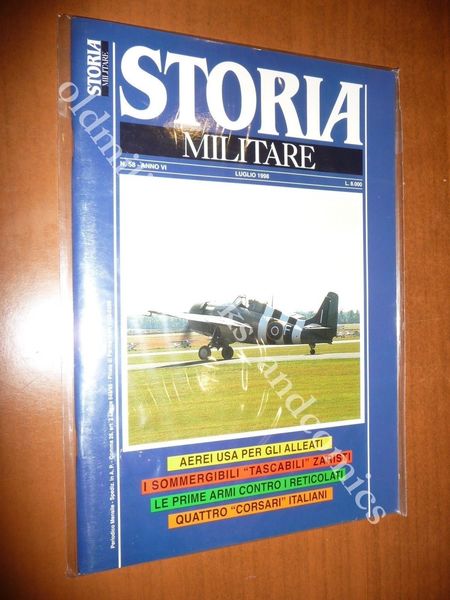 STORIA MILITARE N. 58 1998 WWII AEREI USA ALLEATI SOMMERGIBILI …