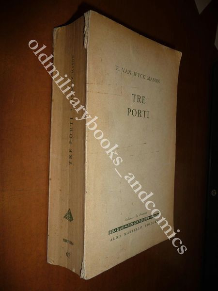 TRE PORTI F. VAN WYCK MASON 1962 NAVIGAZIONE NORFOLK BOSTON …