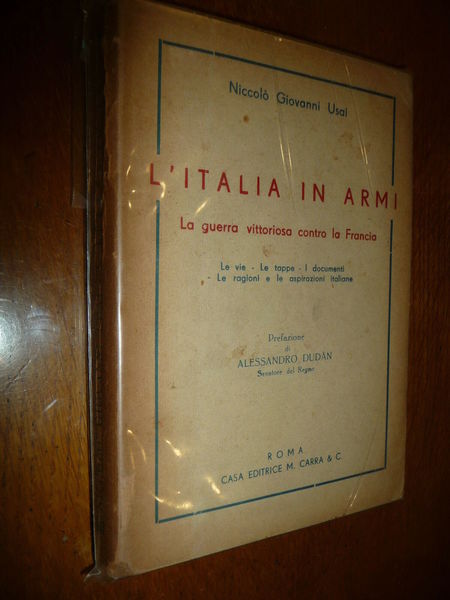 L'ITALIA IN ARMI NICCOLO' GIOVANNI USAI 1940 WWII PROPAGANDA ANTI …