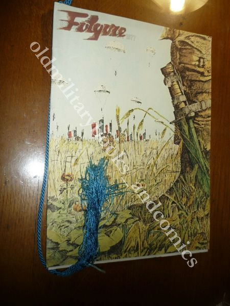 CALENDARIO BRIGATA PARACADUTISTI FOLGORE 1977 CON CORDONE