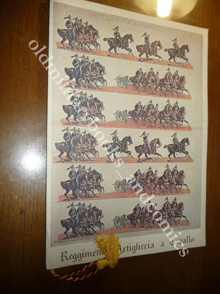 CALENDARIO REGGIMENTO ARTIGLIERIA A CAVALLO 1978 CON DEDICA CTE E …