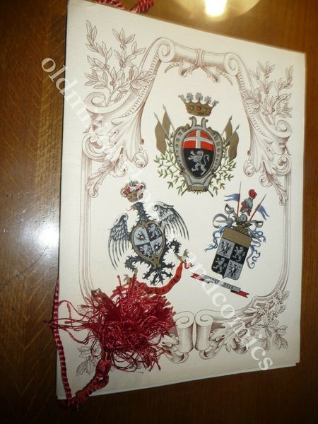 CALENDARIO REGGIMENTO LANCIERI DI AOSTA 1970 CON DEDICA CTE E …