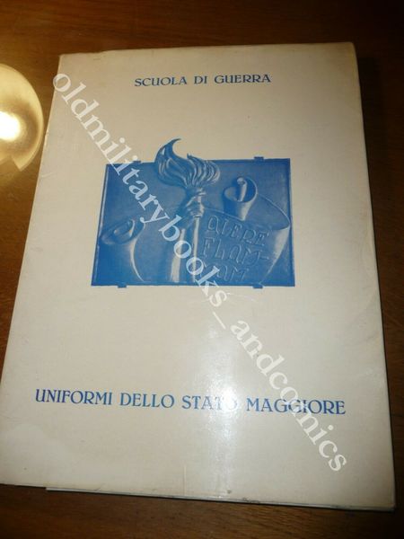 UNIFORMI DELLO STATO MAGGIORE SCUOLA DI GUERRA FOLDER CON 12 …