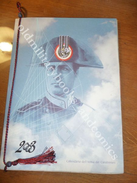 CALENDARIO CARABINIERI 2003 PERFETTO