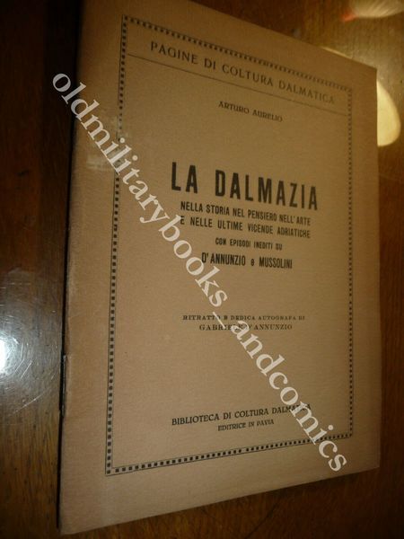 LA DALMAZIA NELLA STORIA NEL PENSIERO NELL'ARTE E NELLE ULTIME …