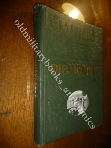 PIEMONTE STEFANO GRANDE GEOGRAFIA D'ITALIA MONOGRAFIE REGIONALI UTET 1929