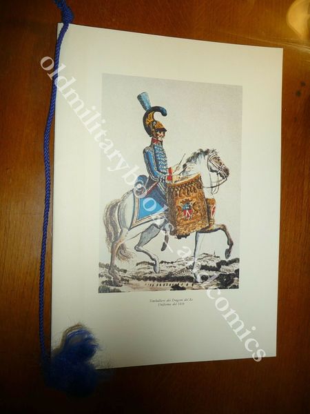 CALENDARIO ASSOCIAZIONE NAZIONALE ARMA DI CAVALLERIA 1984 CON CORDONE OTTIMO