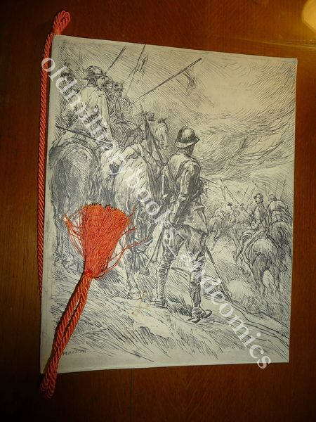 CALENDARIO BRIGATA POZZUOLO DEL FRIULI 1980 DEDICA CTE CON CORDONE …