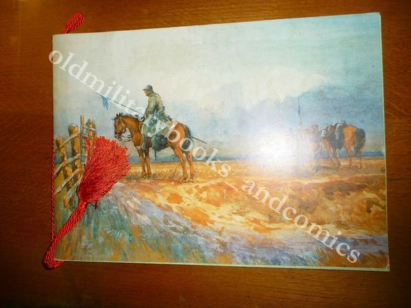 CALENDARIO BRIGATA POZZUOLO DEL FRIULI 1984 DEDICA CON CORDONE OTTIMO