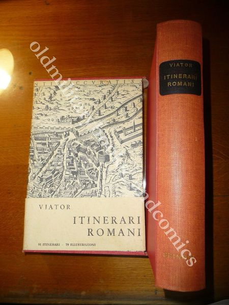ITINERARI ROMANI VIATOR CON COFANETTO E FASCETTA EDITORIALE OTTIMO