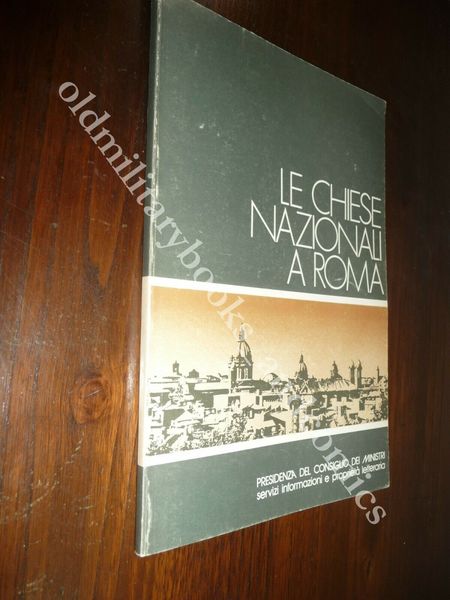 LE CHIESE NAZIONALI A ROMA CARLO SABATINI FRANCIA PORTOGALLO USA …