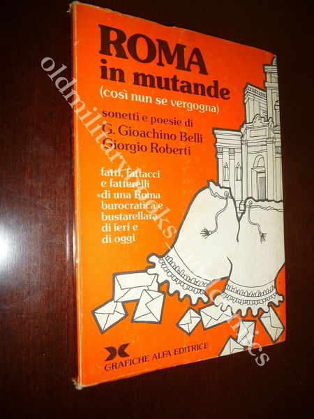 ROMA IN MUTANDE (COSI NUN SE VERGOGNA) GIOACHINO BELLI GIORGIO …