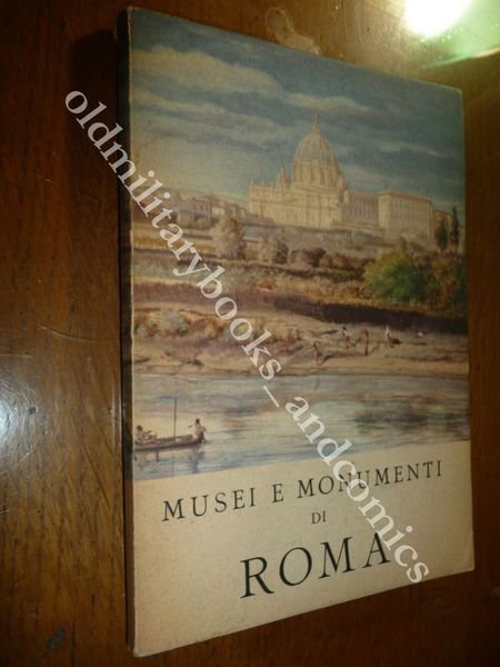 MUSEI E MONUMENTI DI ROMA 1956