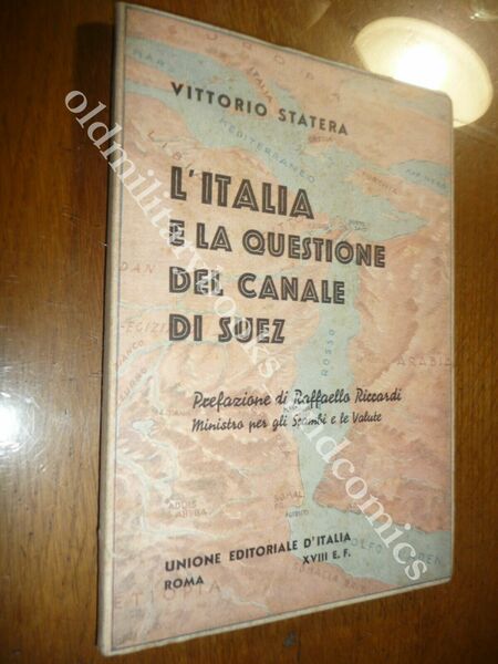 L'ITALIA E LA QUESTIONE DEL CANALE DI SUEZ VITTORIO STATERA