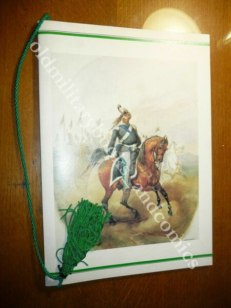 CALENDARIO REGGIMENTO LANCIERI DI MONTEBELLO 1991 DEDICA C/TE CON CORDONE