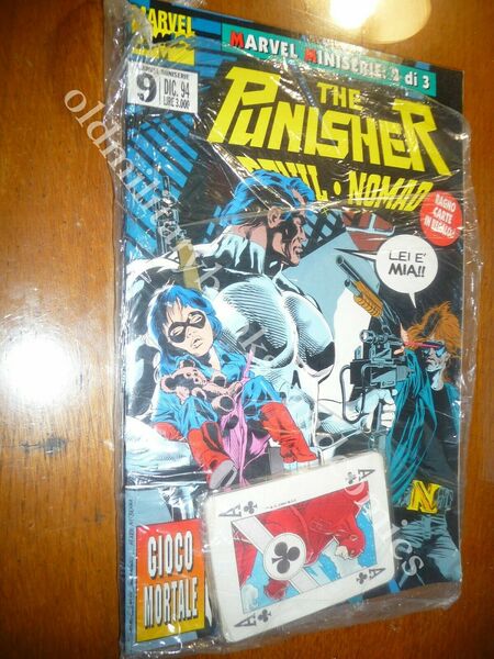 THE PUNISHER Nm. 9 DIC. 94 CON LE RAGNO-CARTE IN …
