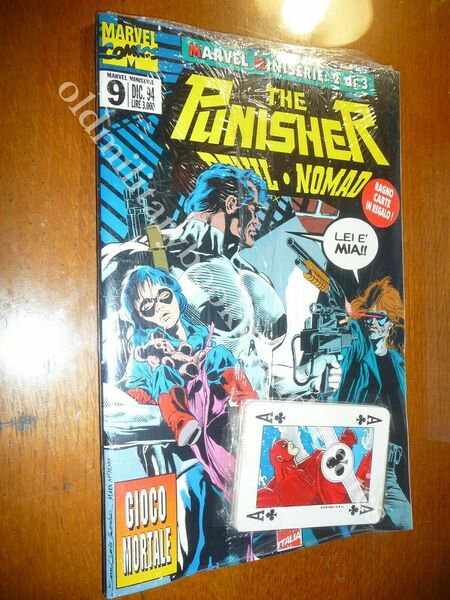 THE PUNISHER Nm. 9 DIC. 94 CON LE RAGNO-CARTE IN …
