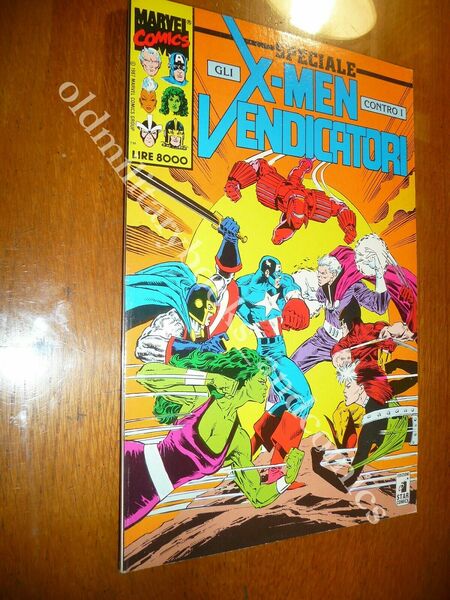 GLI X-MEN CONTRO I VENDICATORI SPECIALE STAR COMICS PERFETTO