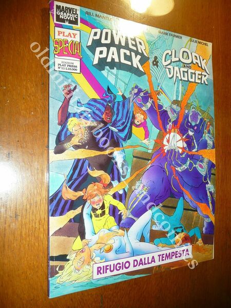 POWER PACK & CLOAK AND DAGGER RIFUGIO DALLA TEMPESTA