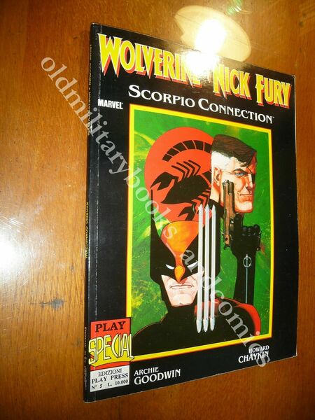 WOLWERINE NICK FURY SCORPIO CONNECTION SPECIALE PLAY