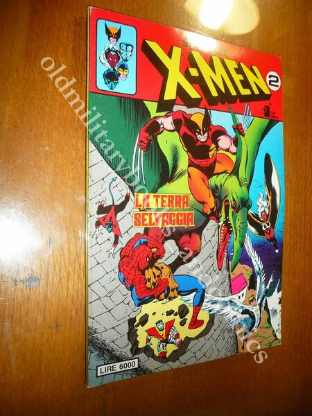 X-MEN LA TERRA SELVAGGIA SPECIALE STAR COMICS X-MEN 2 PERFETTO