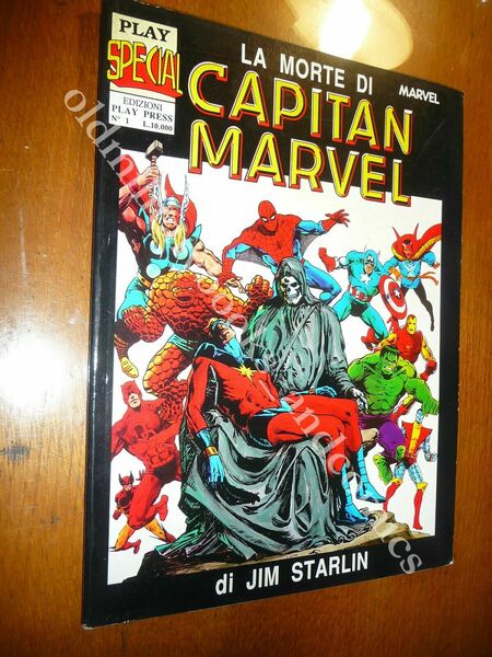 LA MORTE DI CAPITAN MARVEL PLAY PRESS 1