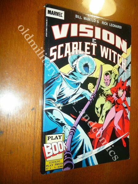 VISION E SCARLET WITCH PLAY PRESS 1