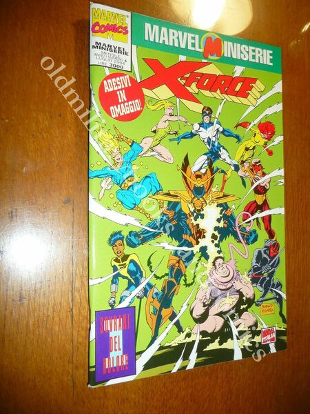 MARVEL MINISERIE X-FORCE SOVRANI DEL DOLORE CON ADESIVI DA EDICOLA …