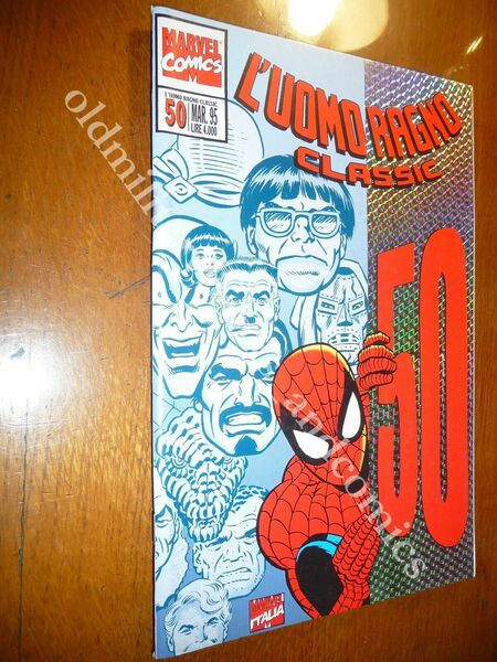 UOMO RAGNO CLASSIC 50 MARZO 1995 CON PUBBLICITA DA EDICOLA …