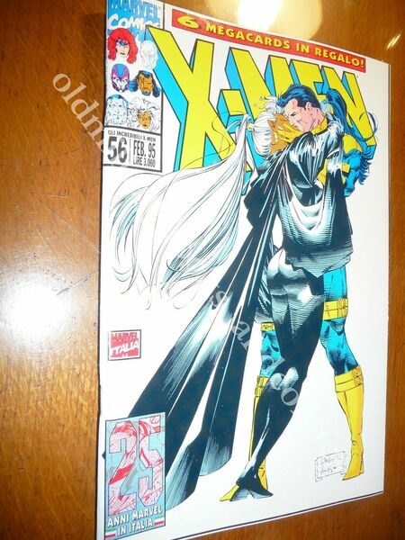 X-MEN 25 ANNI MARVEL IN ITALIA n. 56 CON 6 …