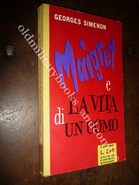 n. 077 I ROMANZI DI SIMENON MAIGRET E LA VITA …