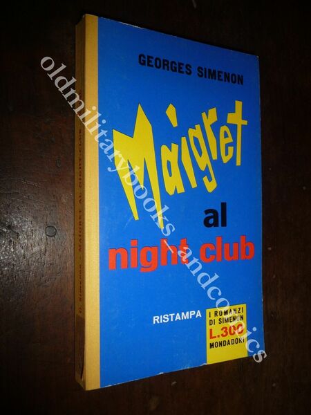 n. 146 I ROMANZI DI SIMENON MAIGRET AL NIGHT CLUB …