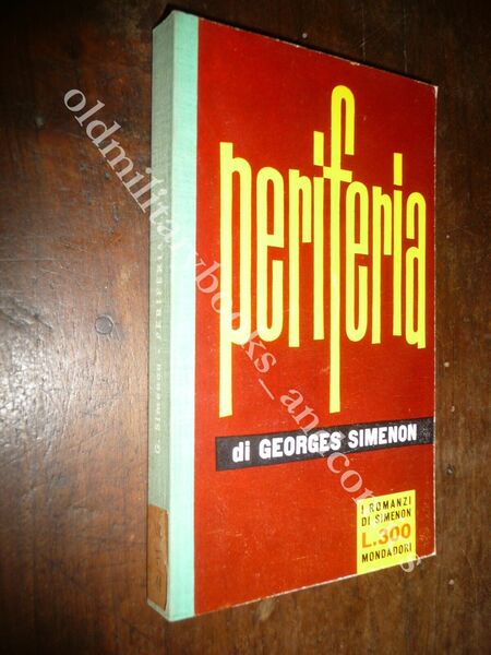 n. 161 I ROMANZI DI SIMENON FERIFERIA GEORGES SIMENON