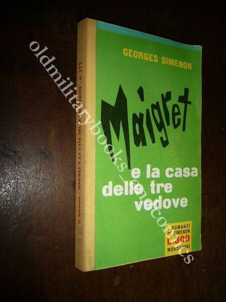 n. 177 I ROMANZI DI SIMENON MAIGRET E LA CASA …