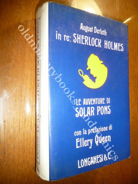 LE AVVENTURE DI SOLAR PONS AUGUST DERLETH PREFAZIONE ELLERY QUEEN
