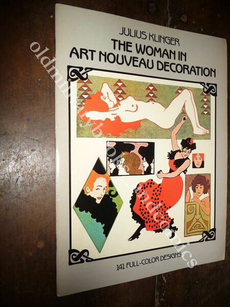 THE WOMAN IN ART NOUVEAU DECORATION JULIUS KLINGER