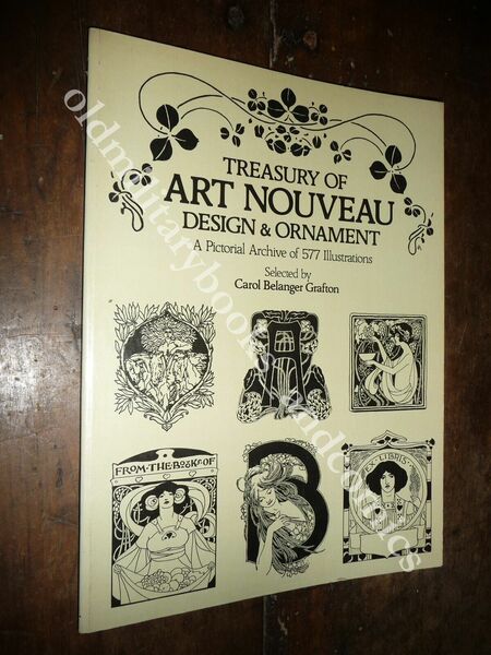 TREASURY OF ART NOVEAU DESIGN & ORNAMENT AA.VV.