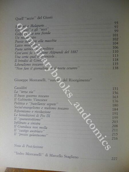 FIGURE & FIGURI DEL RISORGIMENTO INDRO MONTANELLI