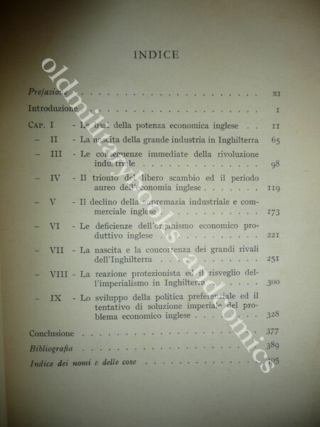 LA SUPREMAZIA ECONOMICA INGLESE E LE ORIGINI DELLA SUA DECADENZA …