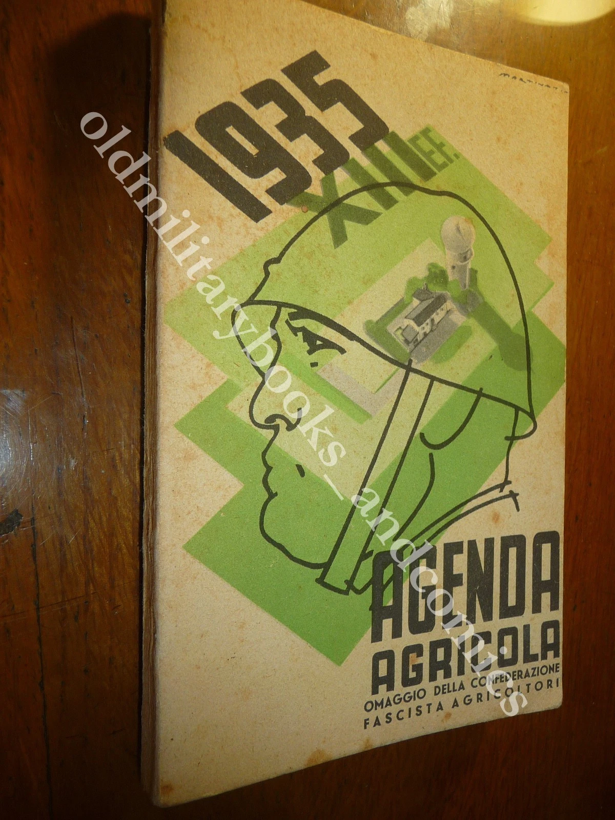 AGENDA AGRICOLA ITALIANA 1935 XII EF.