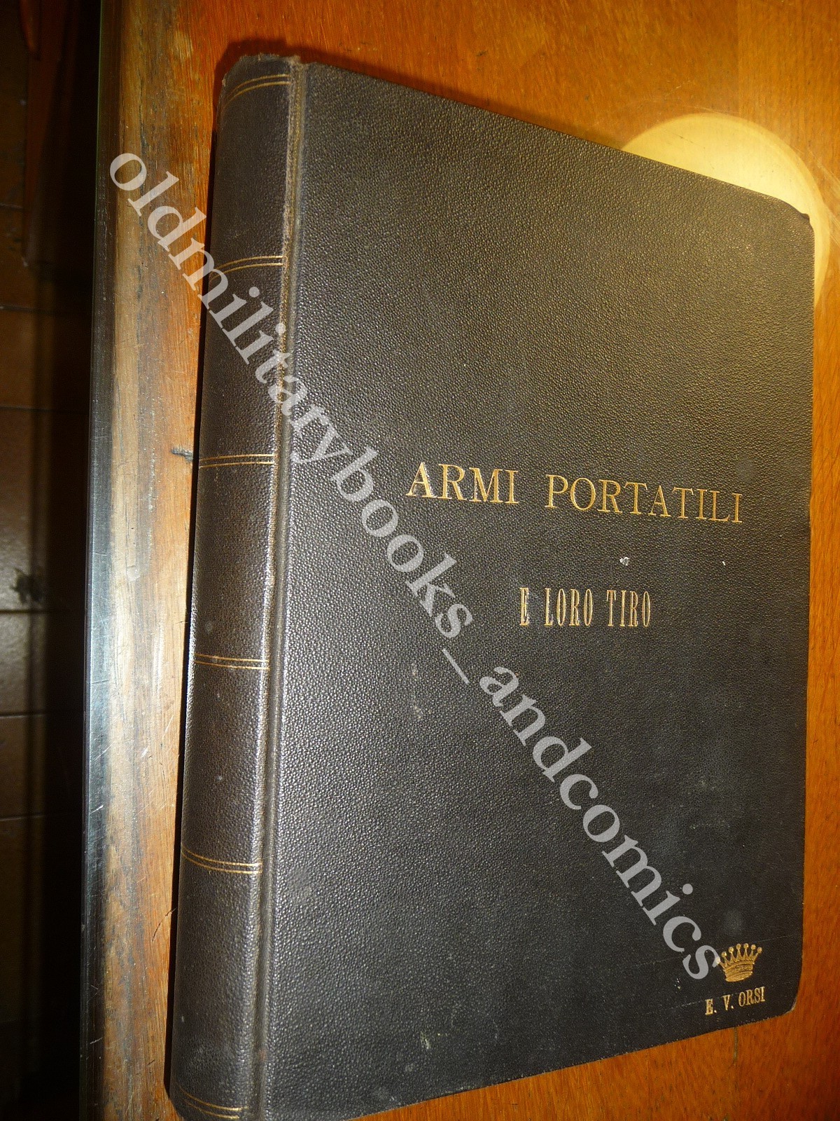 ARMI PORTATILI E LORO TIRO LONGO LUIGI ANNO ACCADEMICO 1900-1901