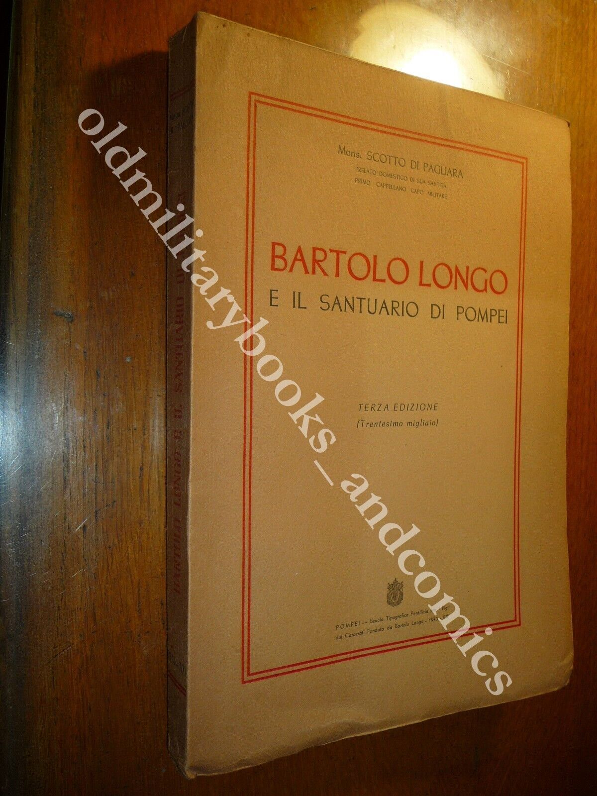 BARTOLO LONGO E IL SANTUARIO DI POMPEI SCOTTO DI PAGLIARA