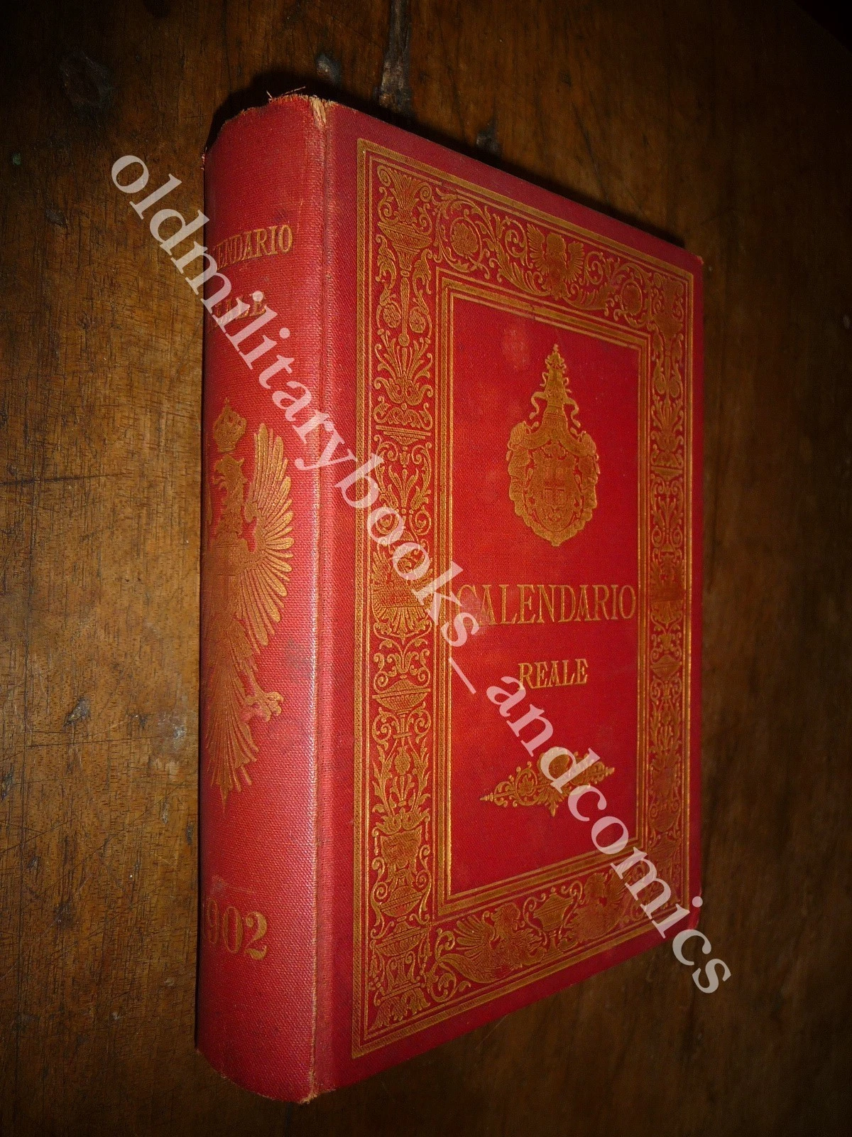 CALENDARIO REALE 1902 SOVRANI CONSULTA ARALDICA E ORDINI CAVALLERESCHI