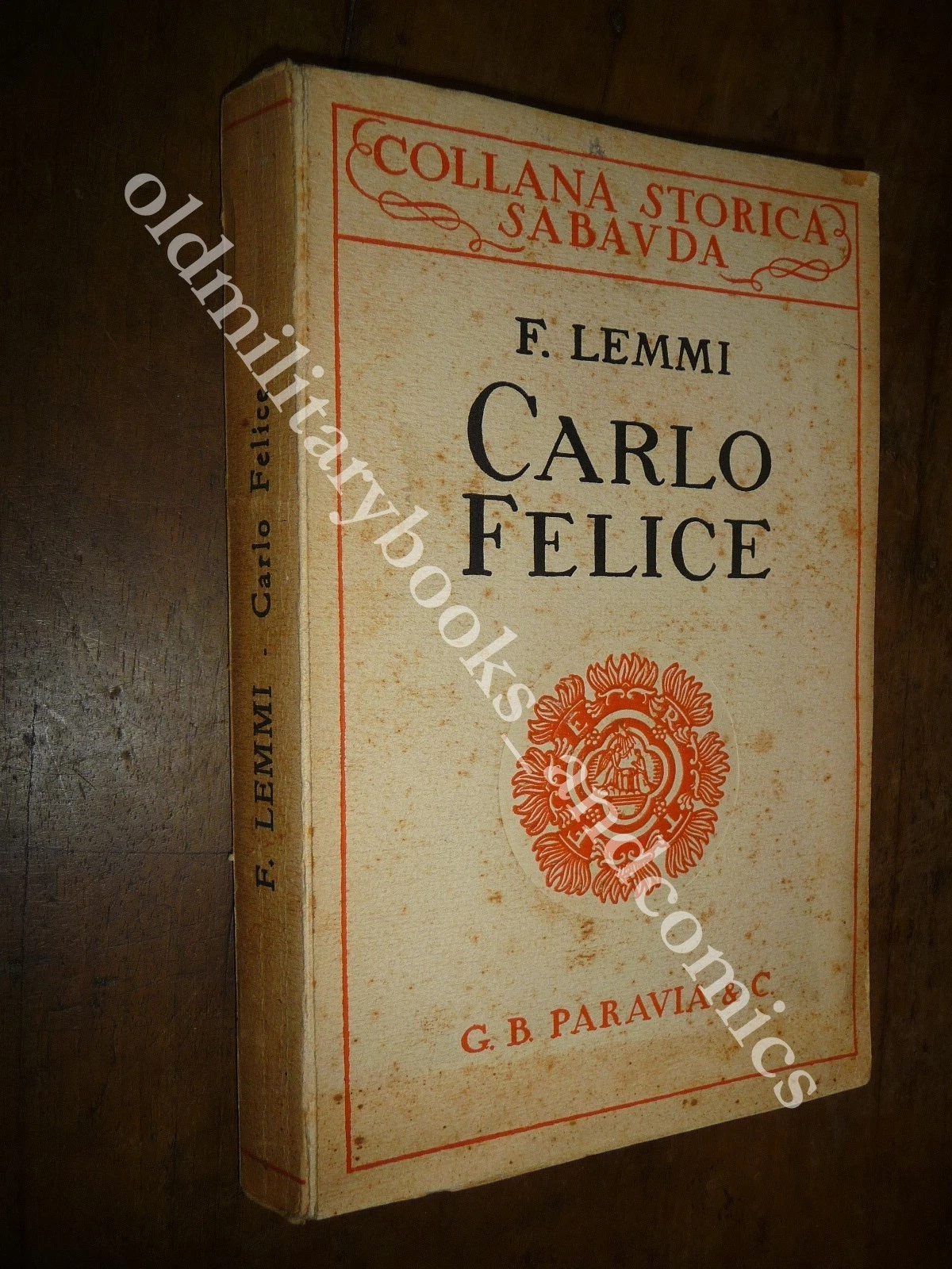 CARLO FELICE (1765-1831) FRANCESCO LEMMI